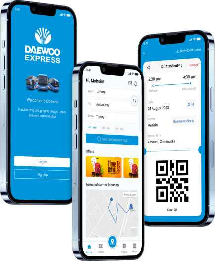 Daewoo Express Mobile App