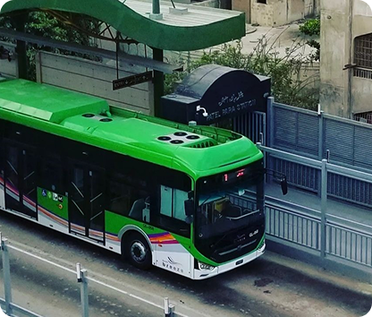 Karachi Breeze Green Line BRT